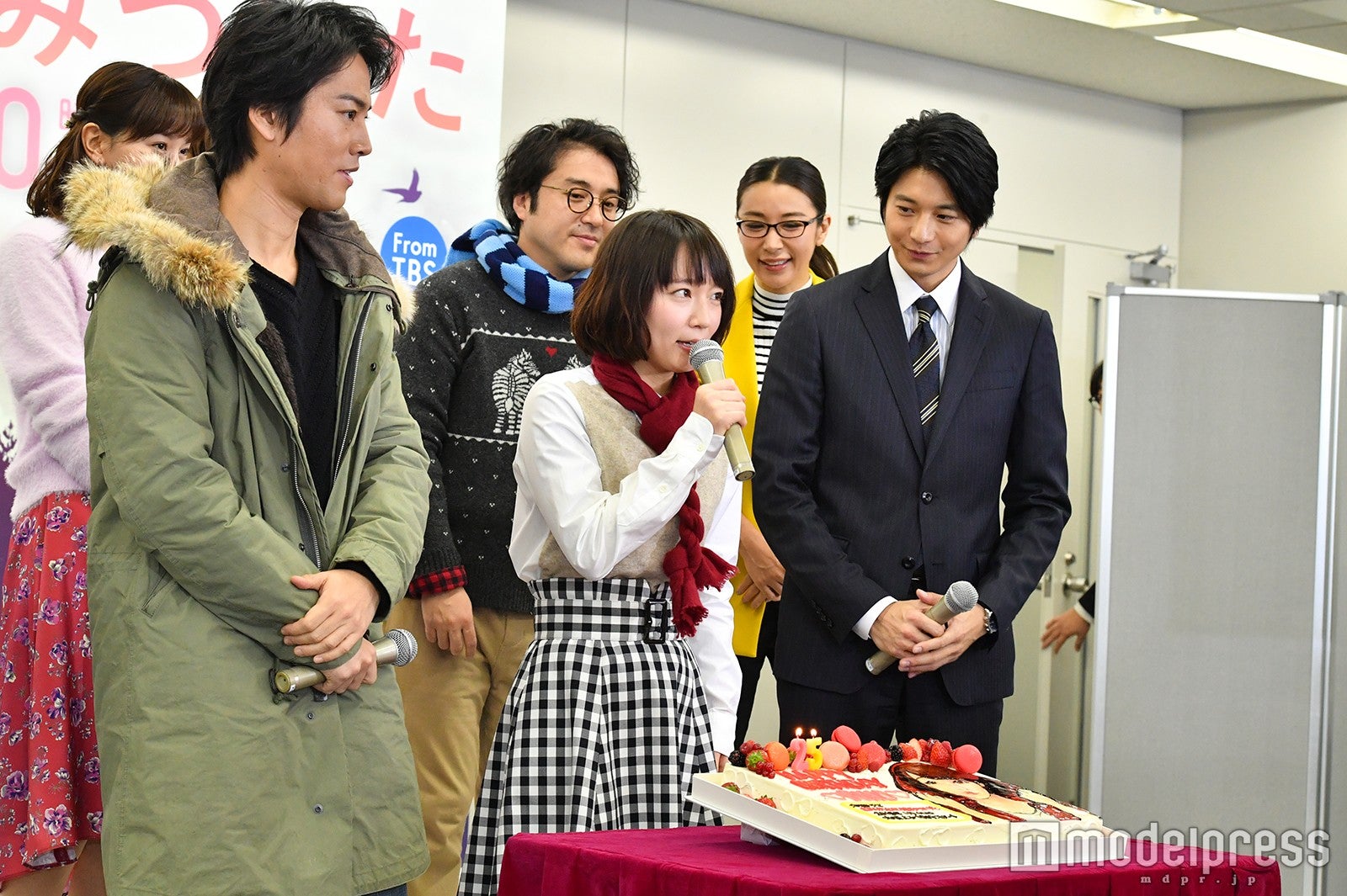 会見の様子（C）モデルプレス