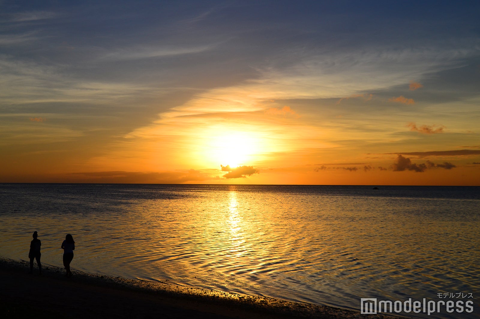 時間帯によって違った美しさを見せるサイパン島の海（C）モデルプレス