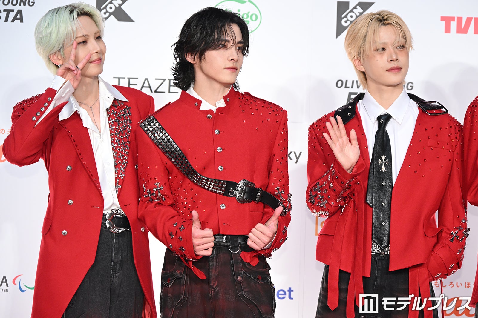 川尻蓮、川西拓実、木全翔也（C）モデルプレス