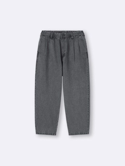 GU デニムキャロットパンツ GUのデニムキャロットパンツ