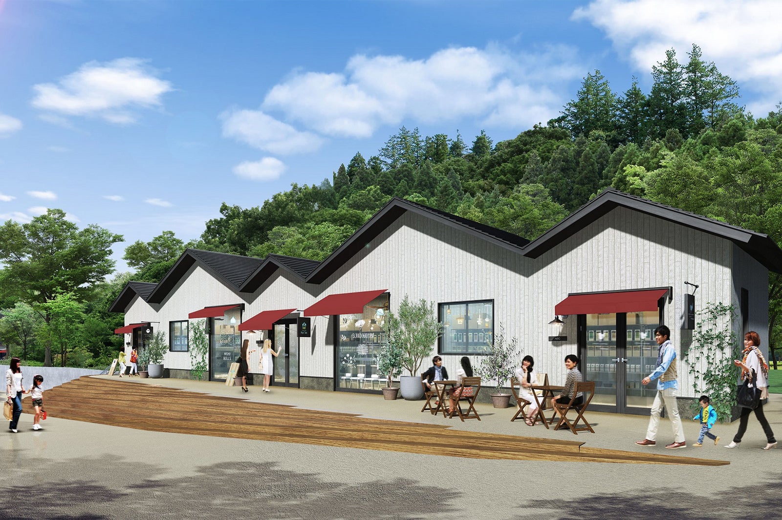 北欧ブランドやアーティストブランドなどが店舗を連ねるセレクトショップ／画像提供：フィンテック グローバル