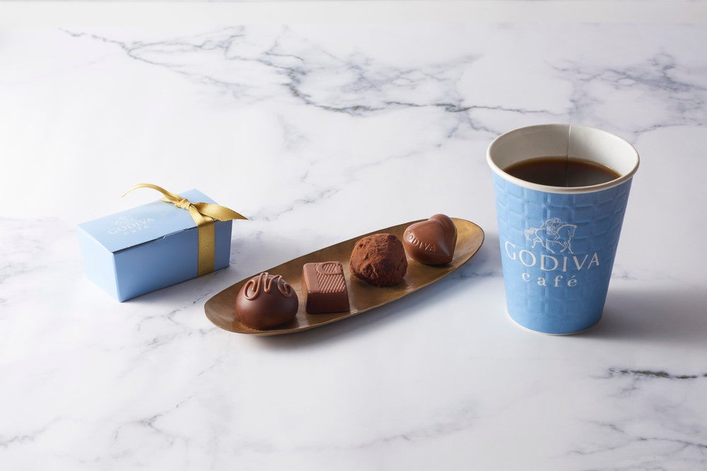 コーヒーとゴディバチョコレート880円※オープニング限定7月21日～25日予定／画像提供：ゴディバ ジャパン