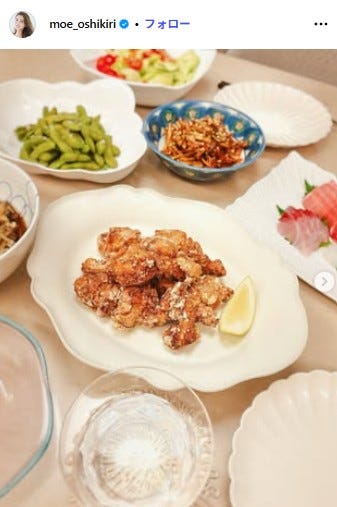 押切もえInstagramより