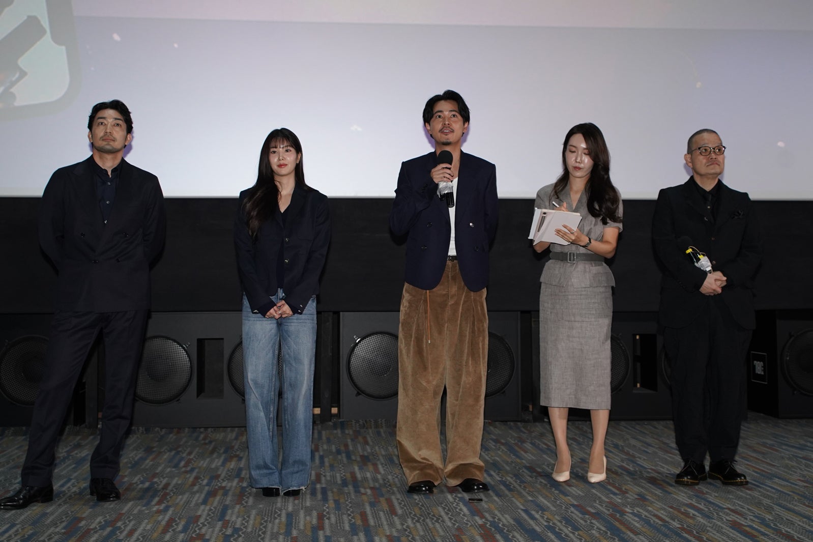 「スマホを落としただけなのに最終章」舞台挨拶の様子（C）2024「スマホを落としただけなのに最終章」製作委員会