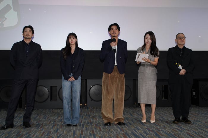 「スマホを落としただけなのに最終章」舞台挨拶の様子(C)2024「スマホを落としただけなのに最終章」製作委員会
