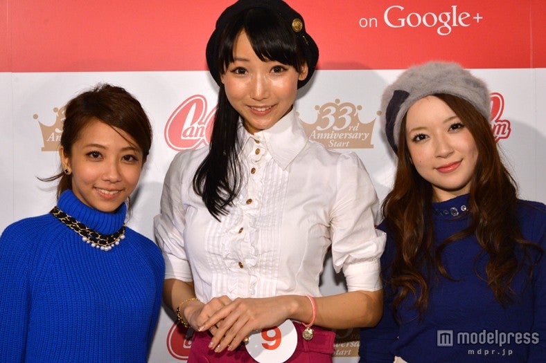 「CanCam」の新世代モデルに選ばれた（左から）櫻井恵里奈さん（24）、大沼ふじさん（23）、タチバナサエリさん（24）
