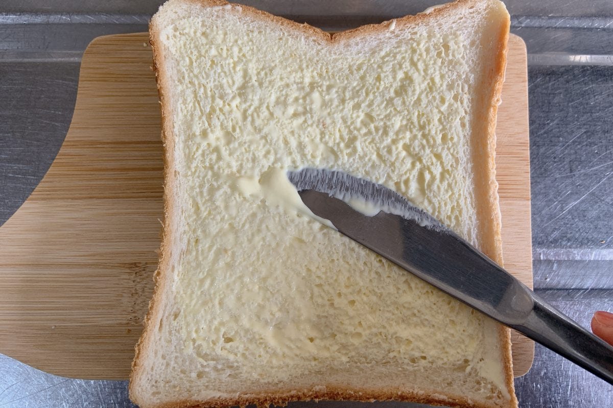 海苔佃煮チーズトースト