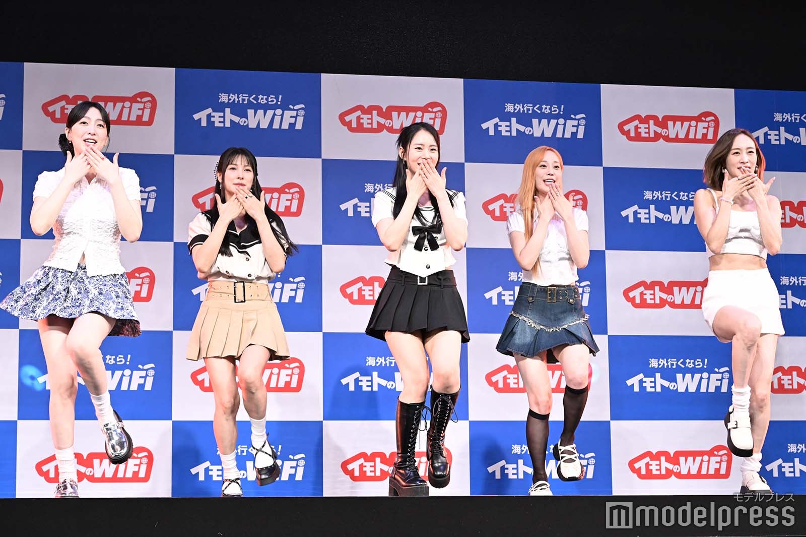 （左から）知英、ギュリ、スンヨン、ヨンジ、ニコル（C）モデルプレス