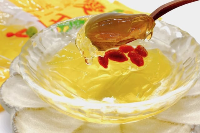 プルプル食感とレモンの酸っぱさがたまらないカルディ「オーギョーチゼリー」