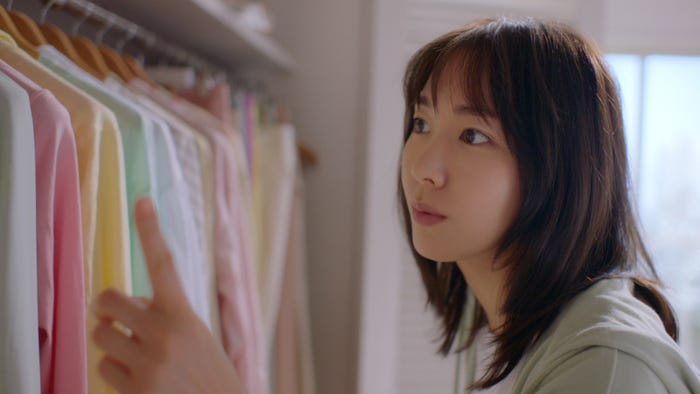 新垣結衣/新テレビCM「よきかな」篇より(提供写真)