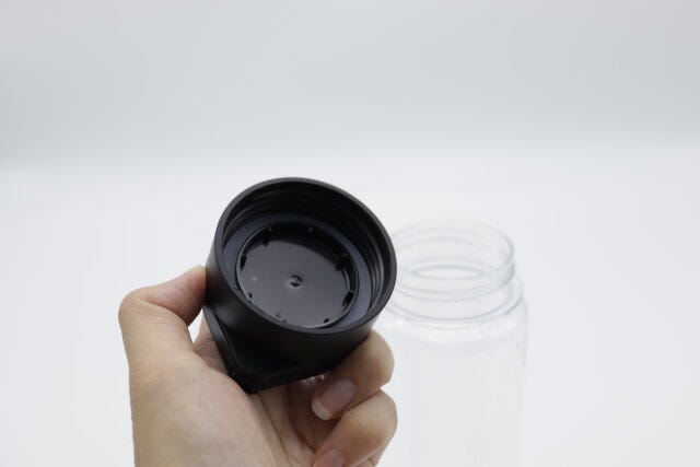 ドリンクボトル（550mL、黒、収納取っ手付）　パッキン