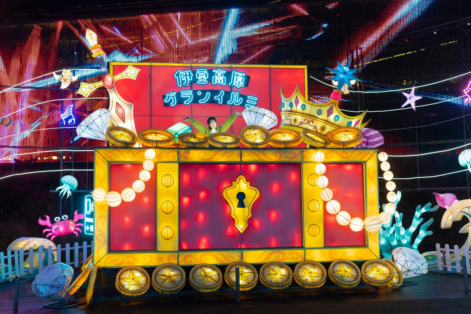 伊豆高原グランイルミ過去の様子／提供画像