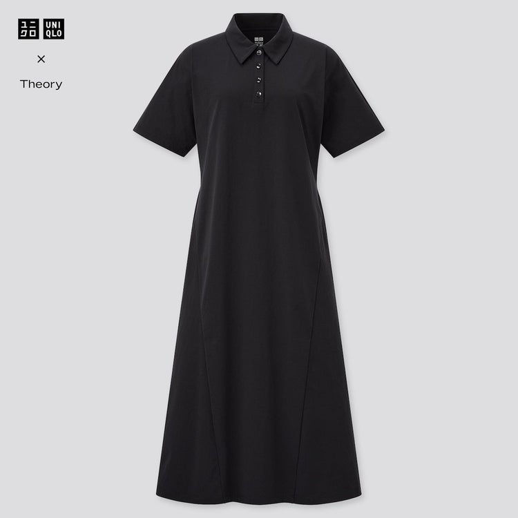 画像4 5 やっぱりユニクロが最強でした 売り切れ注意 人気コラボの 間違いない 黒ワンピース4選 モデルプレス