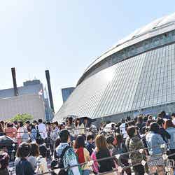 5万2千人の観客が殺到した東京ドーム