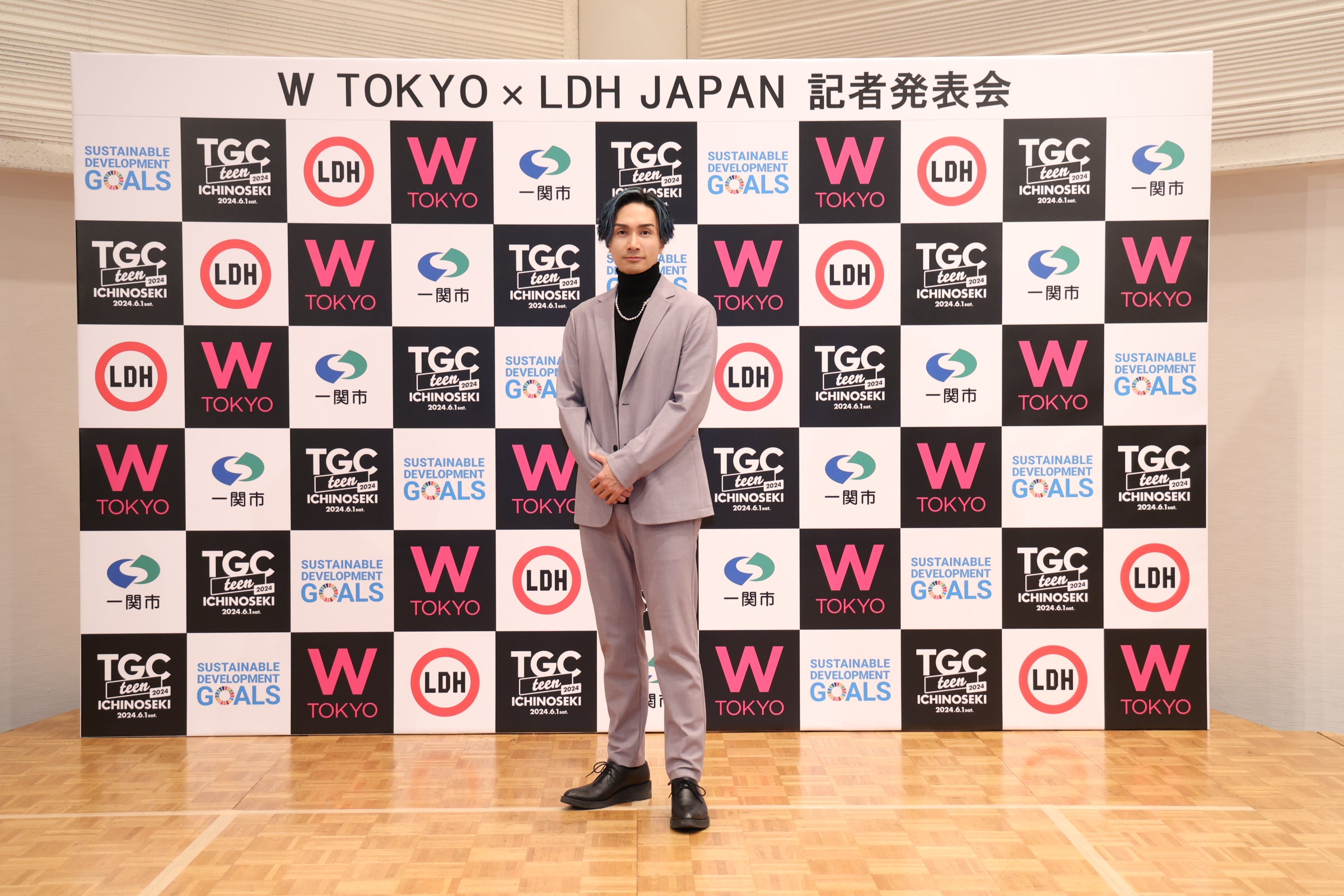 橘ケンチ（C）W TOKYO×LDH JAPAN 記者発表会
