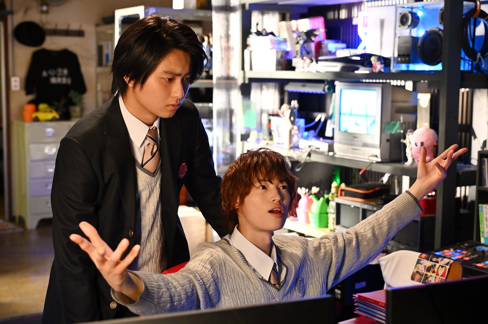 奥平大兼、窪塚愛流「御上先生」第8話（C）TBS