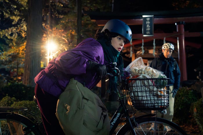 市川実日子「ホットスポット」第1話(C)日本テレビ