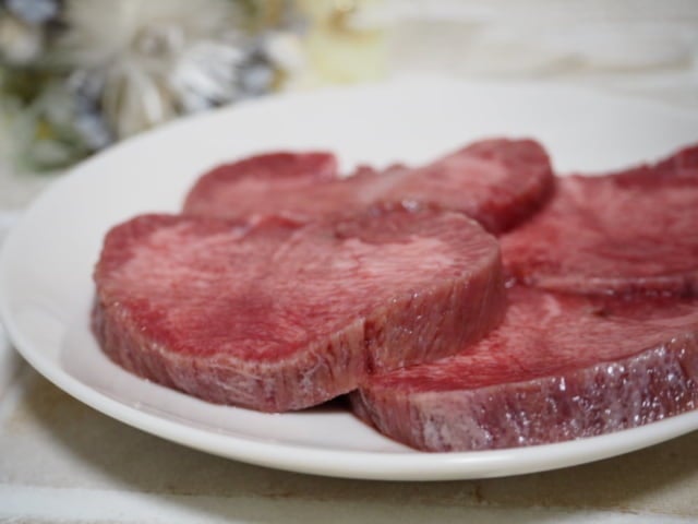 コストコ牛タン厚切り写真