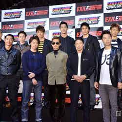 「EXILE PERFORMER BATTLE AUDITION」記者会見に出席したEXILEメンバー