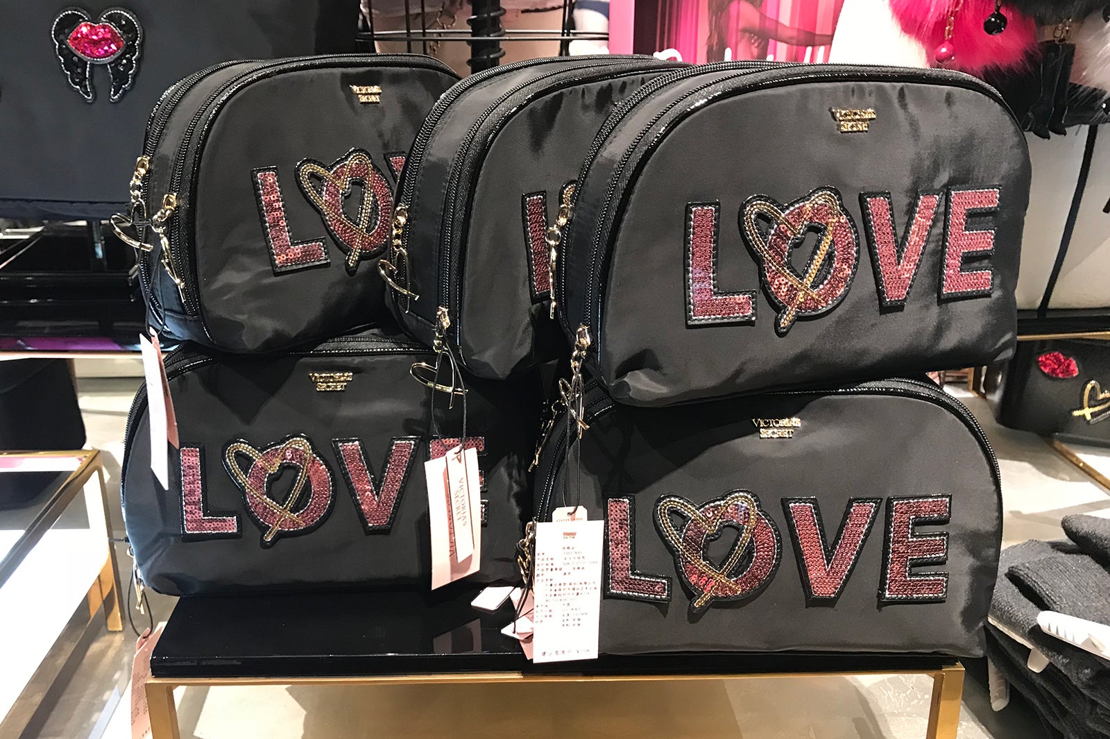 Runway Patch Glam Bag