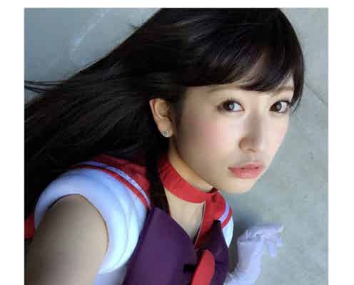 NMB48吉田朱里、美しきセーラーマーズに変身 “ごっくん美脚”も存分披露