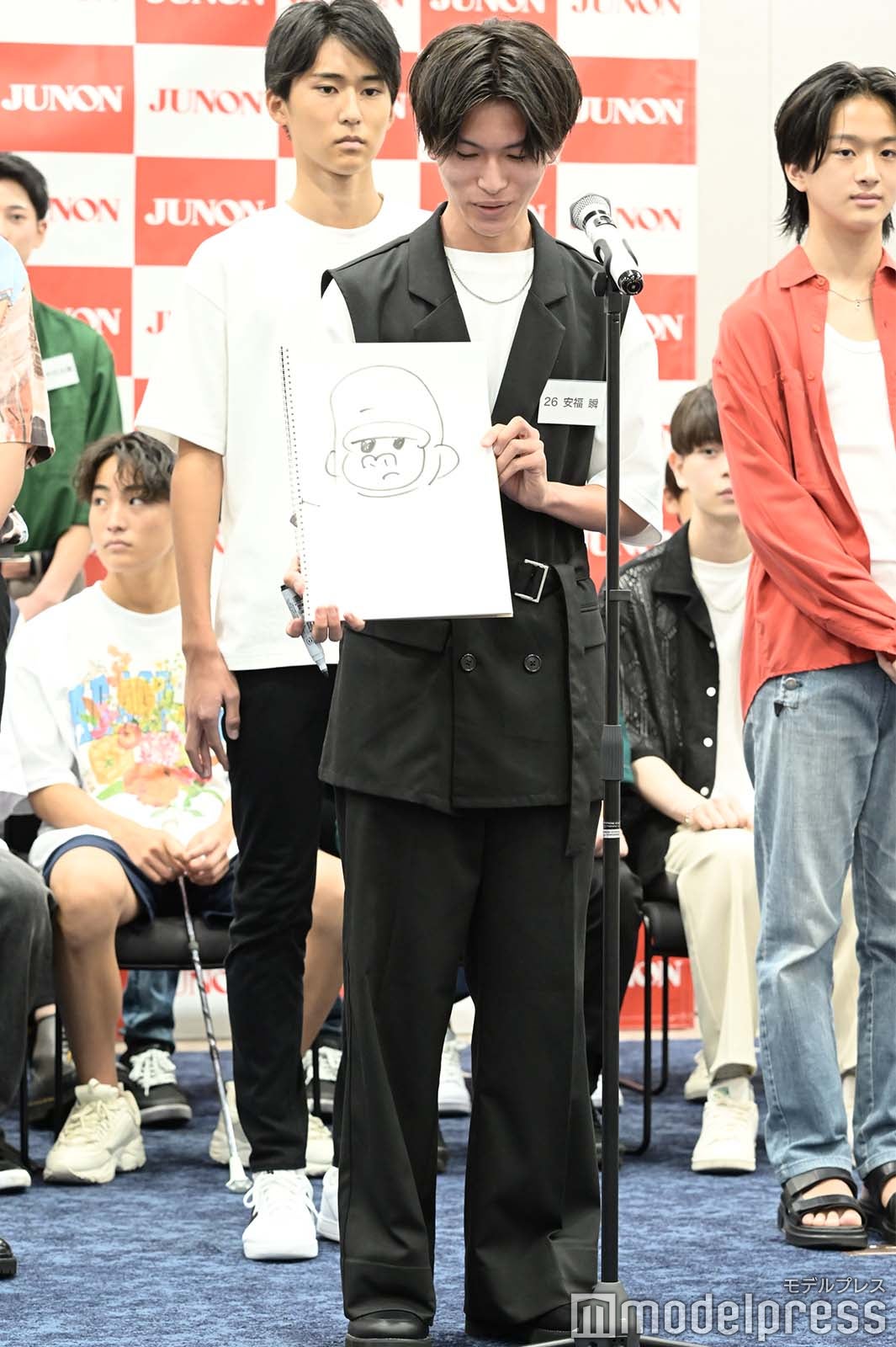 安福瞬 （C）モデルプレス