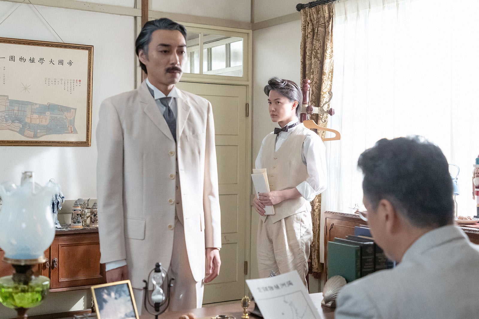 渋谷謙人、神木隆之介「らんまん」第118話（C）NHK