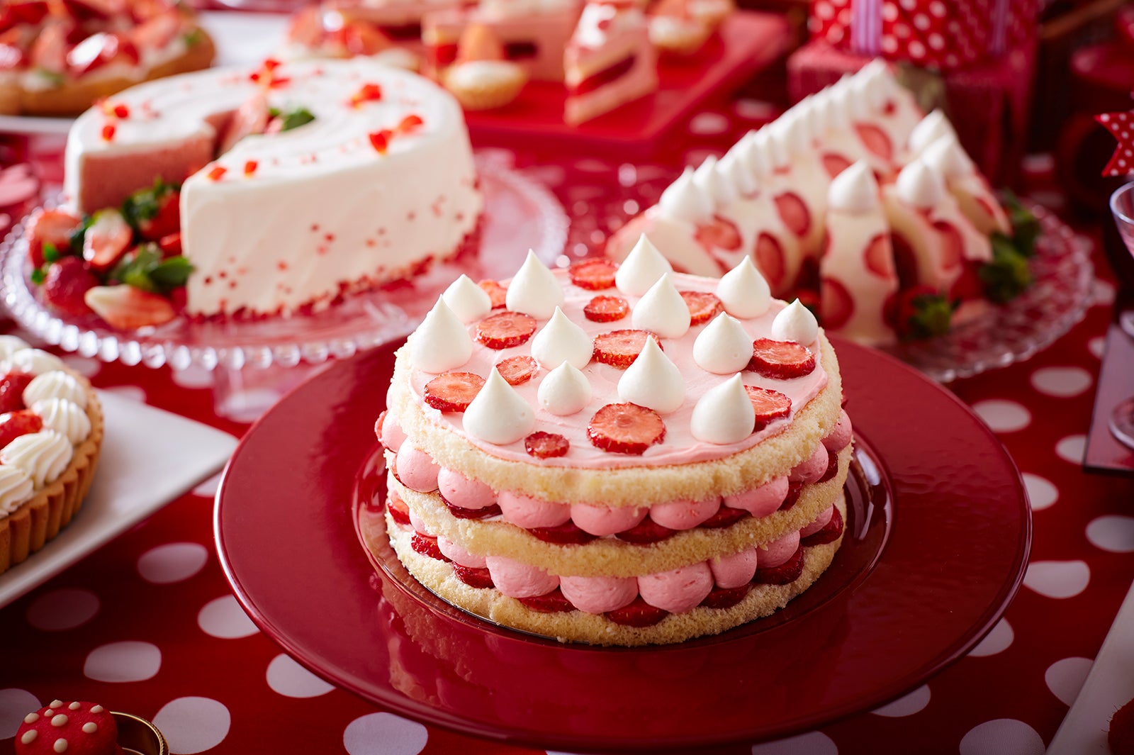 ストロベリーコレクション with シルバニアファミリー／画像提供：京王プラザホテル