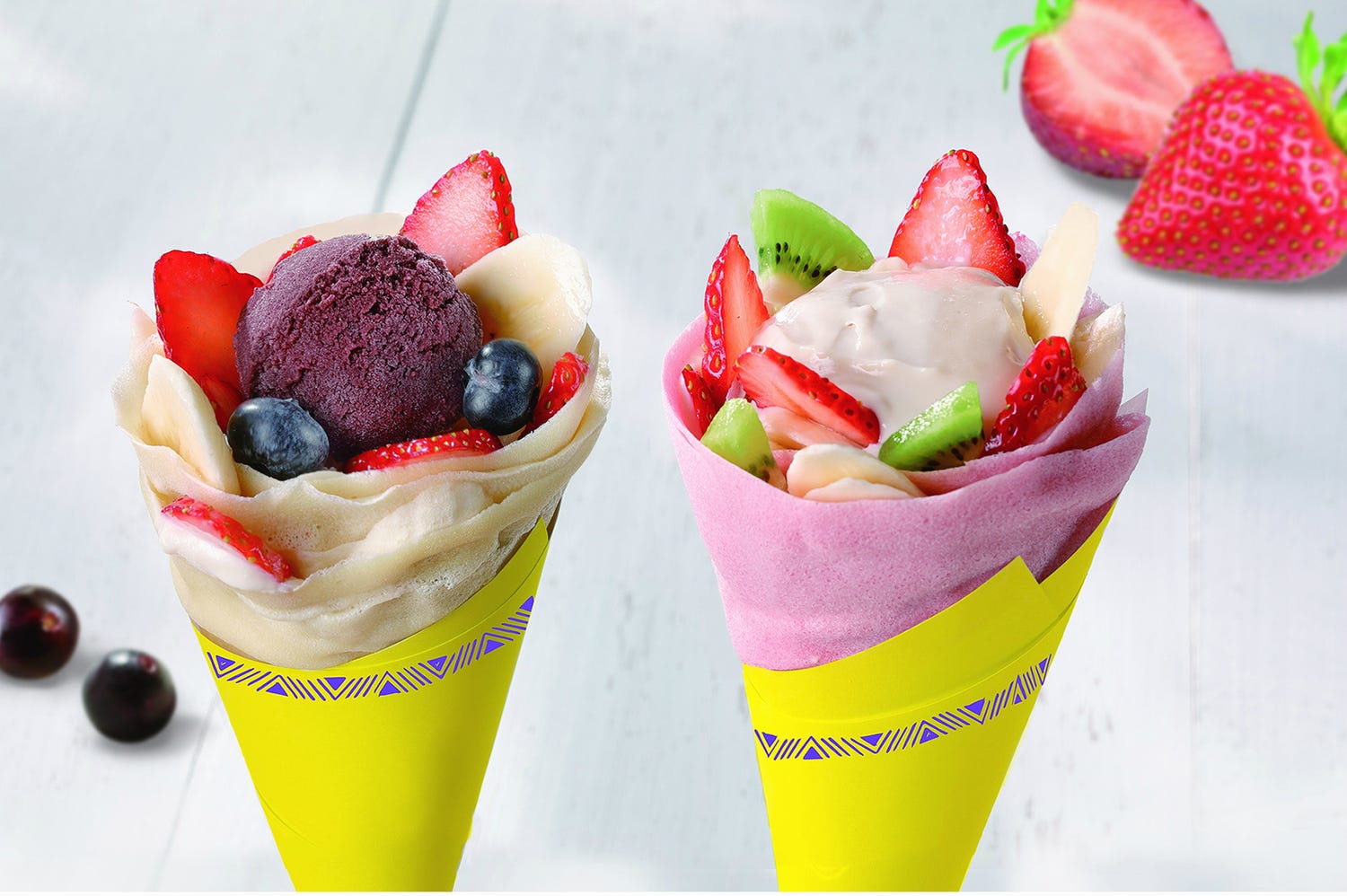 台湾限定クレープも!「フルッタフルッタ アサイーカフェ」海外初進出