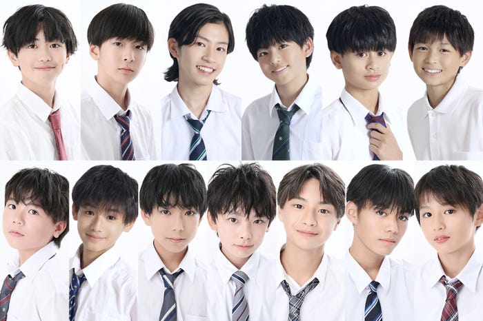 「男子中学生ミスターコン2024」ファイナリスト(提供写真)