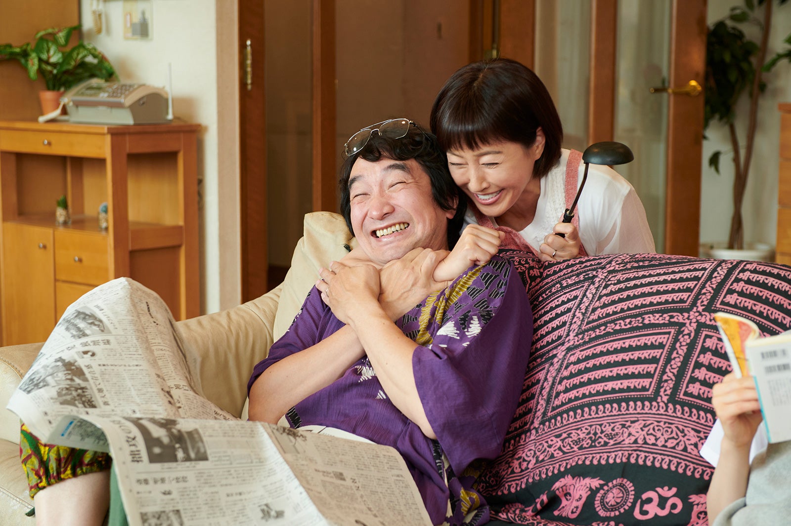 池田鉄洋、高島礼子（C）ABCテレビ