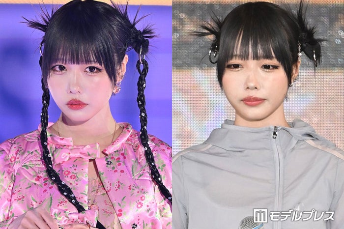 あの、ミニスカ＆エクステ外す“早着替え”で雰囲気ガラリ【GirlsAward 2024 S／S】