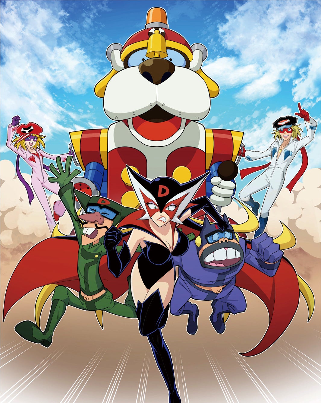 「タイムボカンシリーズ ヤッターマン」ドロンジョ（中央）（C）タツノコプロ