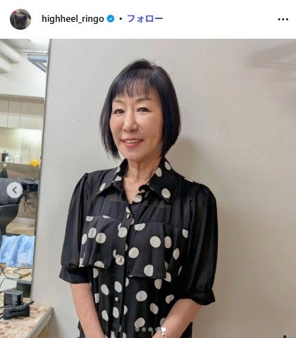 ハイヒール・リンゴInstagramより