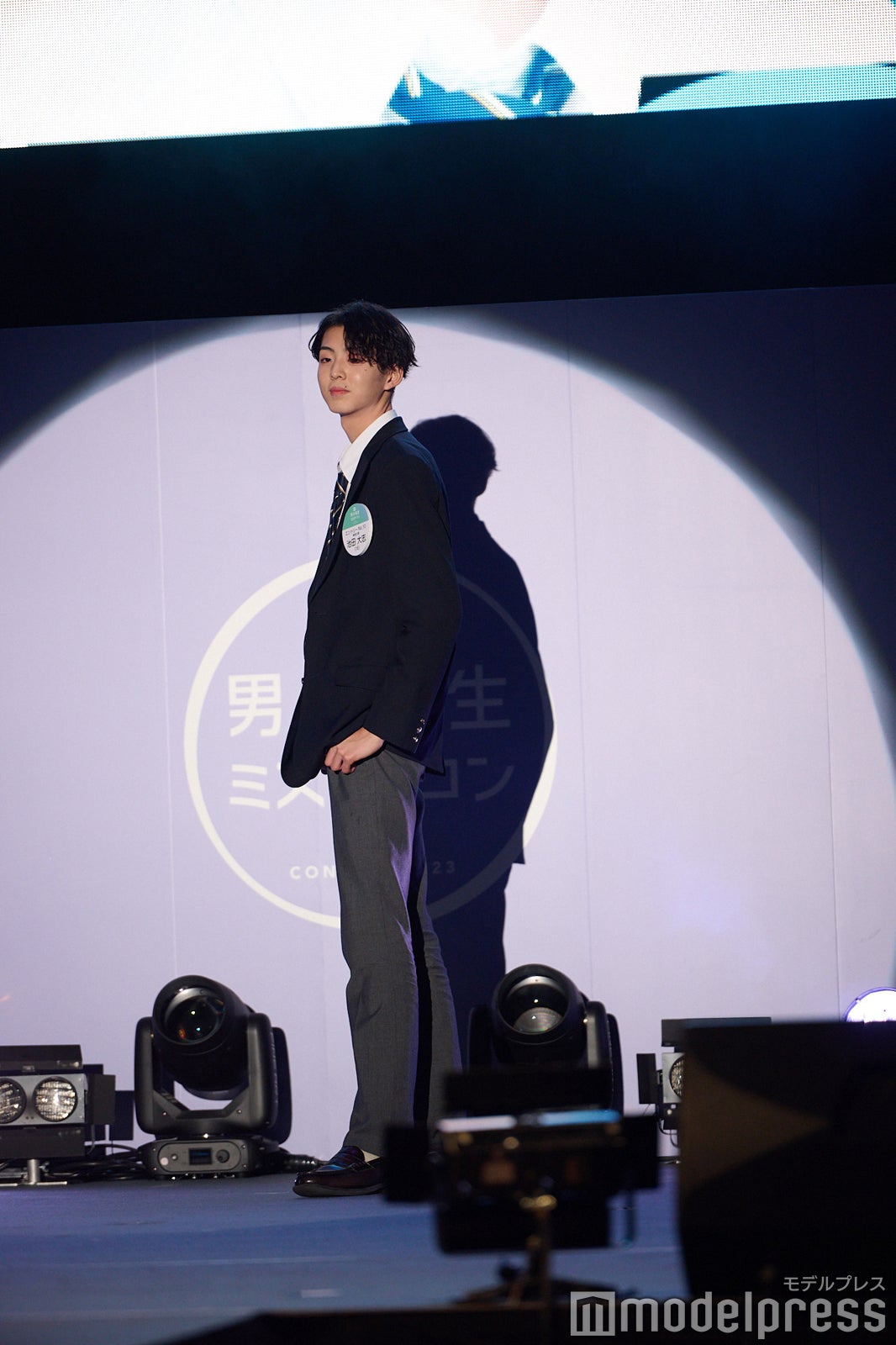 池田大志くん「男子高生ミスターコン2023」ファイナル審査の様子（C）モデルプレス