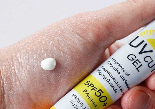 ダイソー　日焼け止めジェルLE