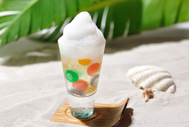 ぶくぶくジュレソーダ 909円 ／画像提供：星野リゾート