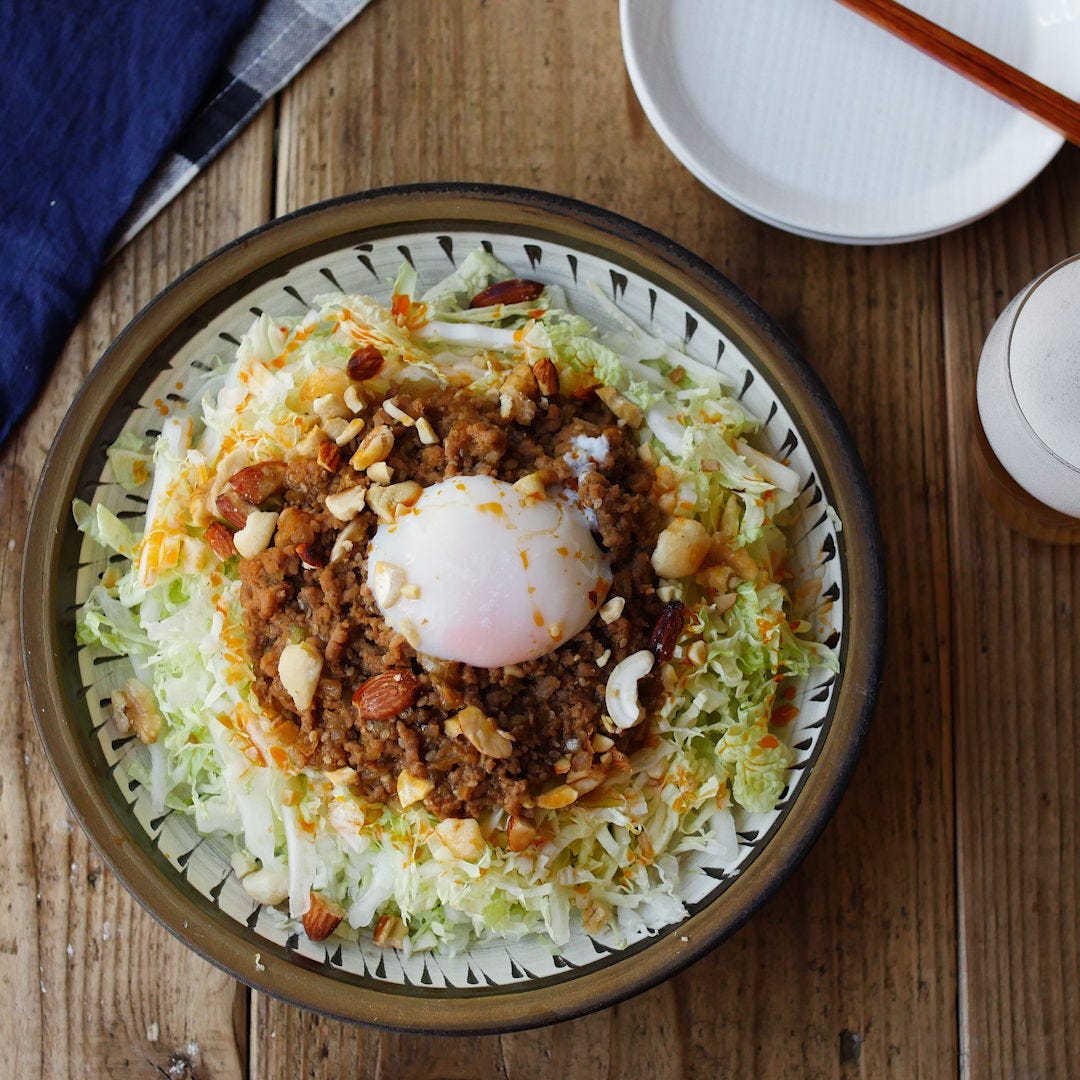 もりもり食べれる。シャキシャキ白菜のそぼろがけ