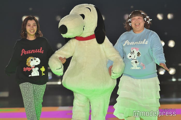 福田麻貴、スヌーピー、かなで(C)モデルプレス