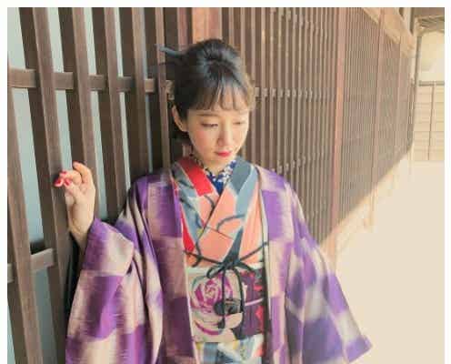 吉岡里帆、モダンな着物ショットにファン絶賛「似合いすぎ」「さすが京美人」の声