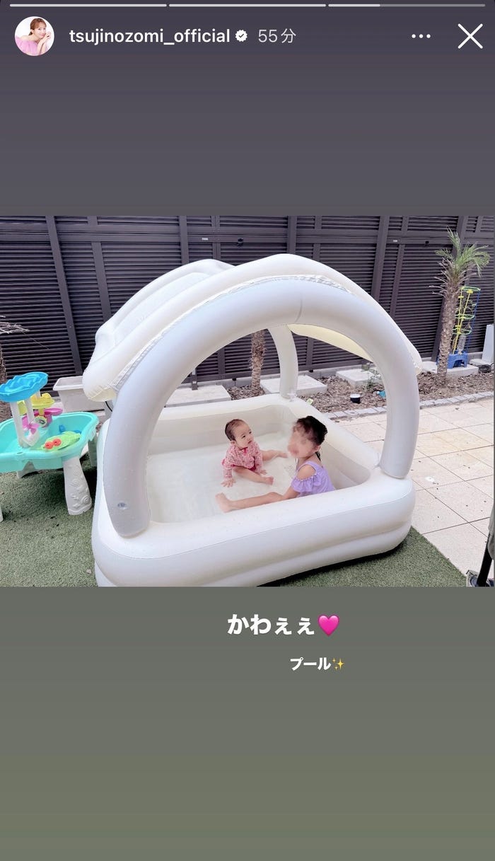 辻希美Instagramストーリーズより