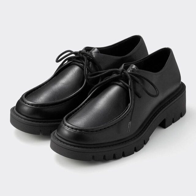 GU　新作　シューズ　チロリアン