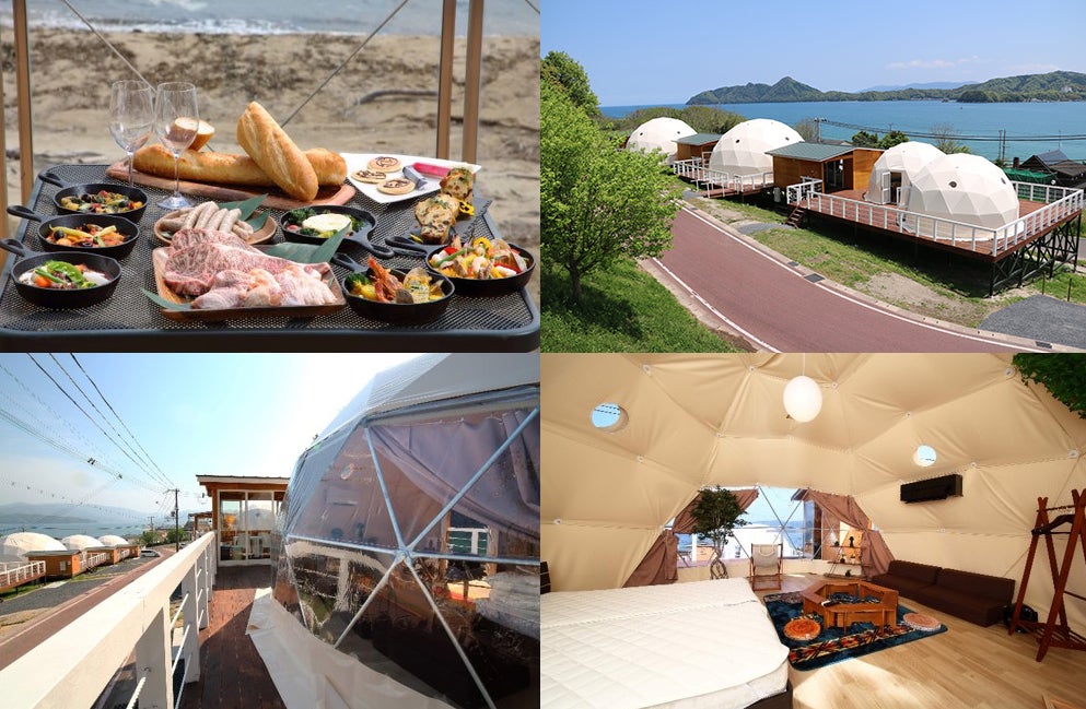 ファームグランピング 京都天橋立／画像提供：マリントピアリゾート