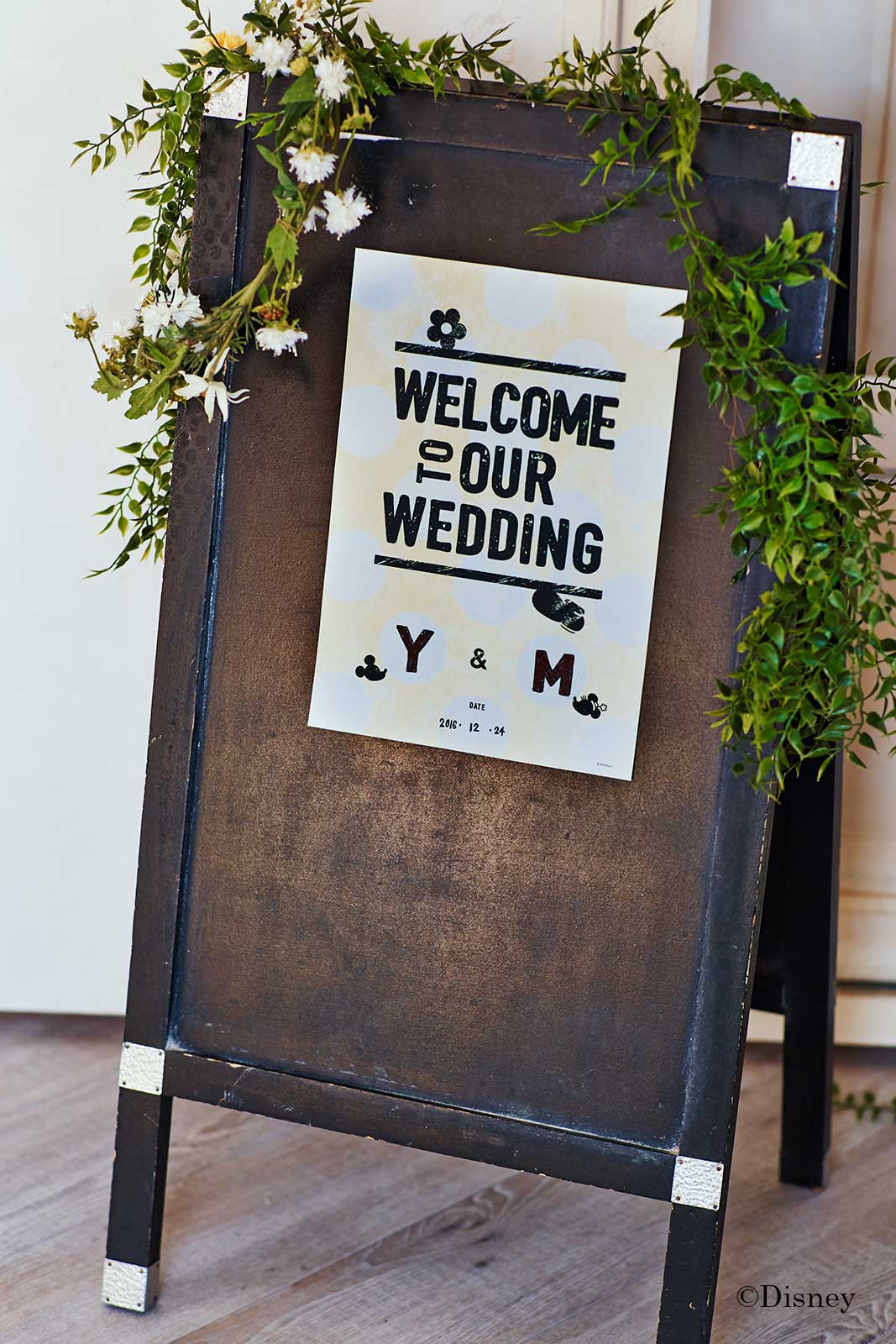 結婚式当日に役立つウェルカムボード