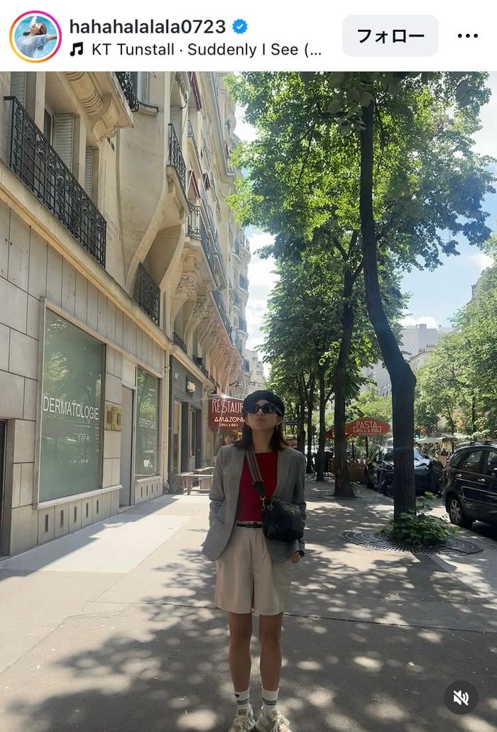 後藤楽々Instagramより