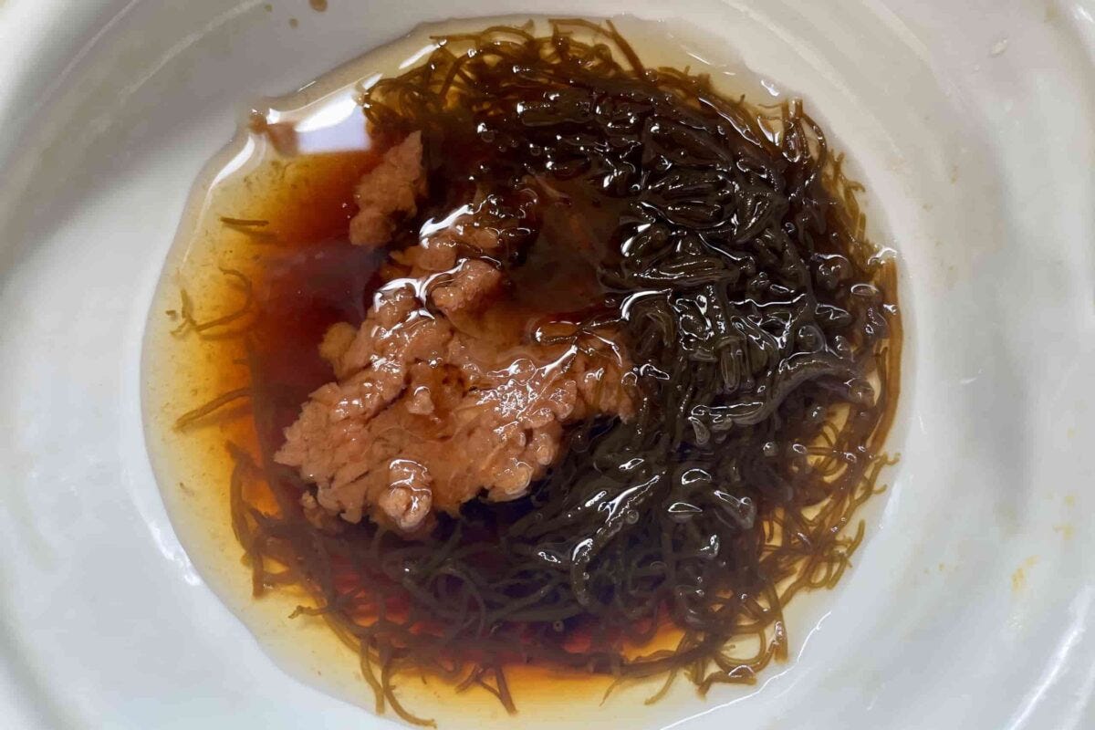 梅もずくそうめん