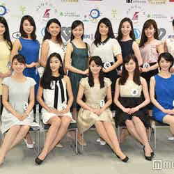 「ミス日本コンテスト2017」ファイナリスト13名（C）モデルプレス