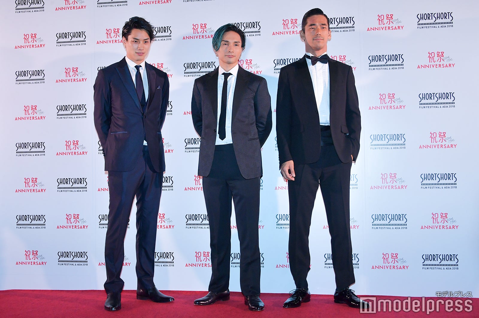 鈴木伸之、橘ケンチ、小林直己 （C）モデルプレス