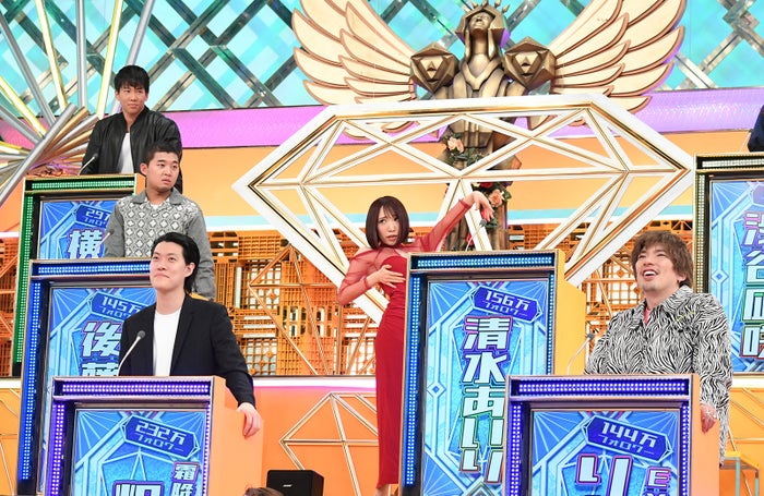 (上段)横川尚隆(中段左から)後藤拓実、清水あいり(下段左から)粗品、りんたろー。 (C)ABCテレビ