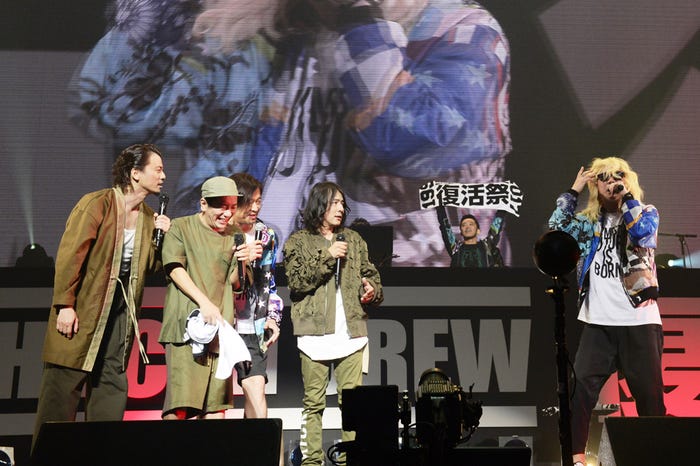KICK THE CAN CREW 、RHYMESTER/撮影:岸田哲平&中河原理英